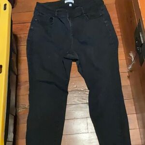 Lane Bryant Black High-Rise Skinny Jeans Sz. 20